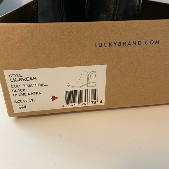 Lucky Brand Chelsea Ankle Boots Black - Picture 7 of 7
